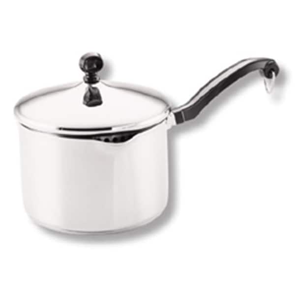 Farberware Farberware 70754 3 Qt. Covered Straining Saucepan 70754 Zoro